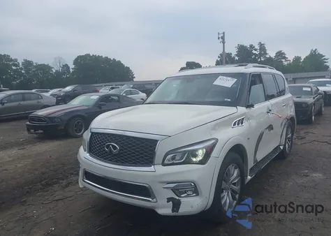 2017 Infiniti Qx80 из США, поврежденный, VIN JN8AZ2NF2H9642363
